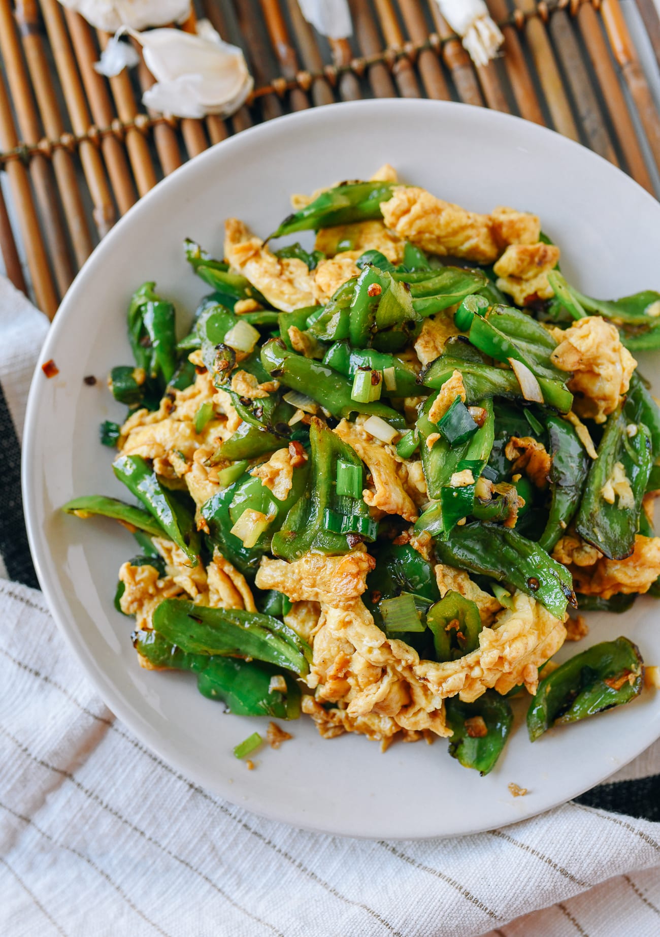 Quick Egg Stir-Fry with Peppers - The Woks of Life